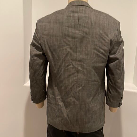 Richard Harris Men’s Wool Blazer Sport Coat Jacket Black Size 38S - Picture 11 of 13